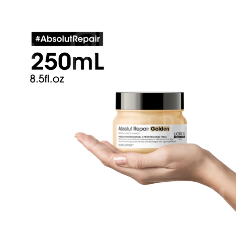 L'OREAL ABSOLUT REPAIR regenerująca maska do włosów zniszczonych 250 ml - 3