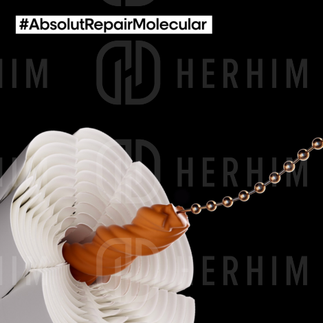 L'OREAL ABSOLUT REPAIR MOLECULAR wzmacniająca maska do włosów 100 ml - 9