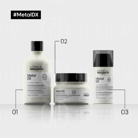 L'OREAL METAL DETOX ochronny krem wygładzający przeciw puszeniu 100 ml - 3