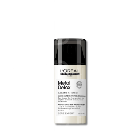 L'OREAL METAL DETOX ochronny krem wygładzający przeciw puszeniu 100 ml