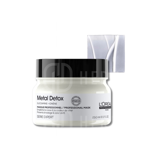 L'OREAL METAL DETOX maska zabezpieczająca włosy po koloryzacji 250 ml - 2