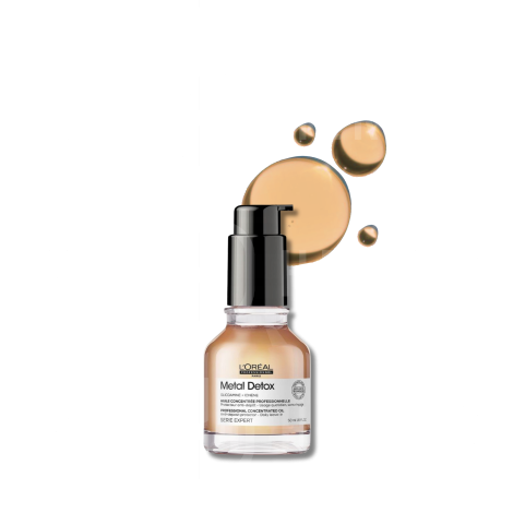 L'OREAL METAL DETOX ochronny olejek do włosów po koloryzacji 50 ml - 2