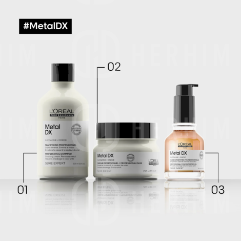 L'OREAL METAL DETOX ochronny olejek do włosów po koloryzacji 50 ml - 4