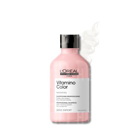 L'OREAL VITAMINO COLOR odżywczy szampon do włosów farbowanych 300 ml - 2