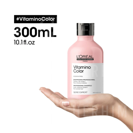L'OREAL VITAMINO COLOR odżywczy szampon do włosów farbowanych 300 ml - 4