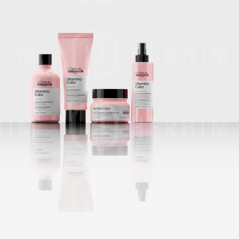 L'OREAL VITAMINO COLOR Glacial Utopia zestaw odżywczy szampon + maska - 4