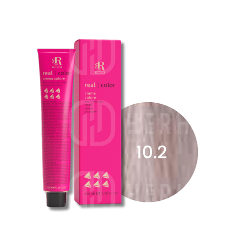 RR LINE REAL COLOR trwała farba do włosów w kremie 100 ml | 10.2