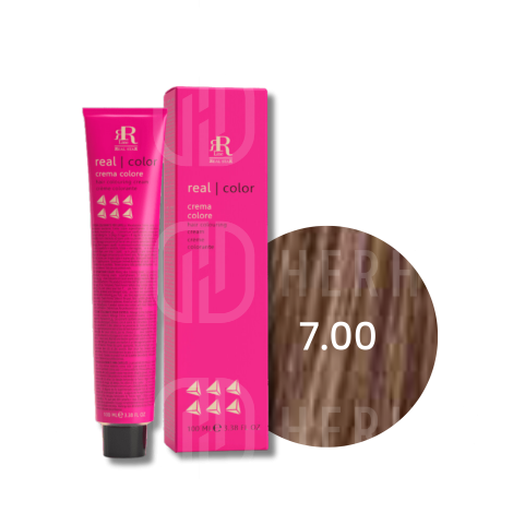 RR LINE REAL COLOR trwała farba do włosów w kremie 100 ml | 7.00