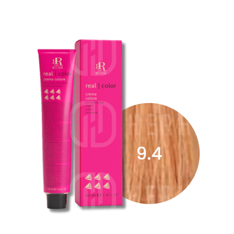 RR LINE REAL COLOR trwała farba do włosów w kremie 100 ml | 9.4