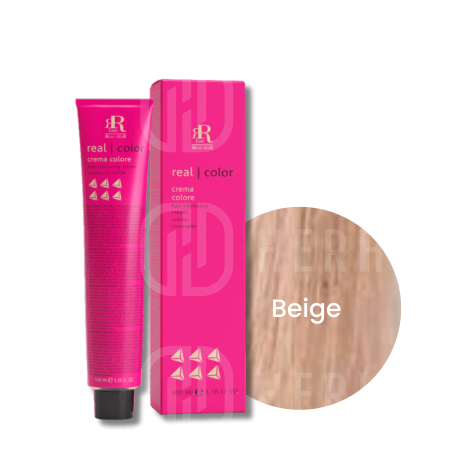 RR LINE REAL COLOR trwała farba do włosów w kremie 100 ml | mix Beige