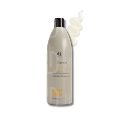 RR LINE REAL KERATIN odbudowujący szampon do włosów zniszczonych 1000 ml - 2