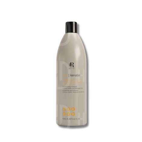 RR LINE REAL KERATIN odbudowujący szampon do włosów zniszczonych 1000 ml