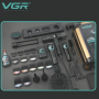 VGR PRO 4IN1 zestaw w walizce maszynka + trymer + golarka + suszarka - 4