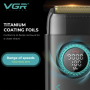 VGR PRO 4IN1 zestaw w walizce maszynka + trymer + golarka + suszarka - 7