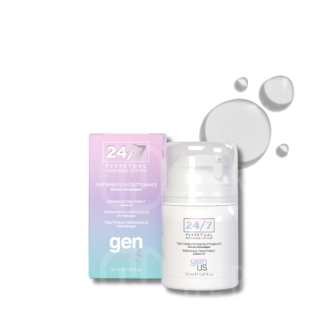GENUS 24/7 PERPETUAL odbudowująca biomimetyczna kuracja do włosów 50 ml - 2