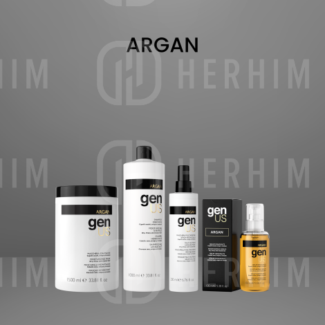 GENUS ARGAN nawilżająca maska do włosów suchych i kręconych 15 ml - 5