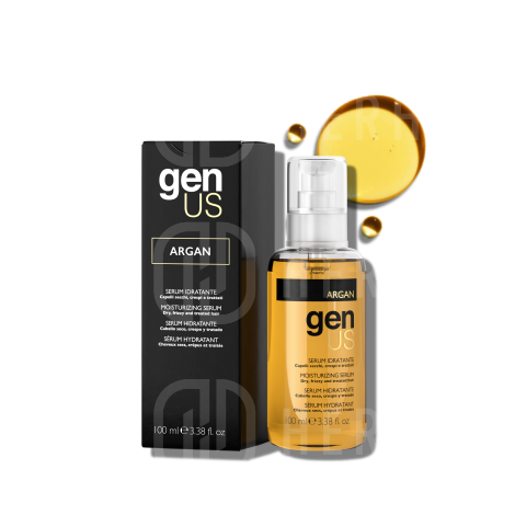GENUS ARGAN nawilżające serum do włosów suchych i kręconych 100 ml - 2