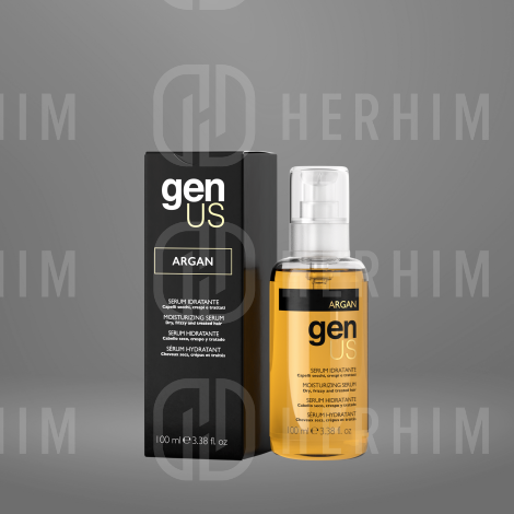 GENUS ARGAN nawilżające serum do włosów suchych i kręconych 100 ml - 3