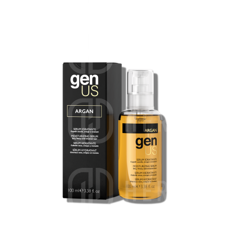 GENUS ARGAN nawilżające serum do włosów suchych i kręconych 100 ml