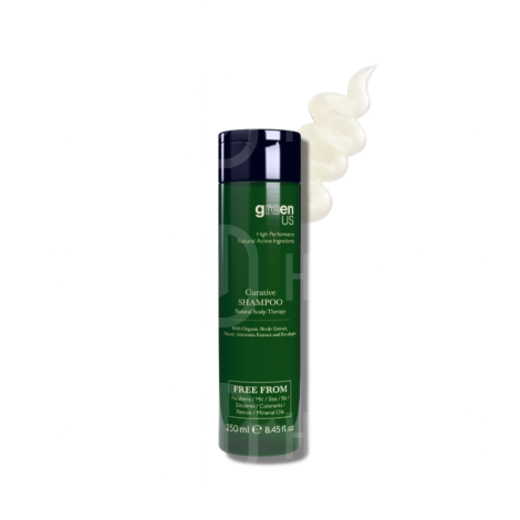 GENUS GREENUS CURATIVE naturalny szampon wzmacniający skórę głowy 250 ml - 2