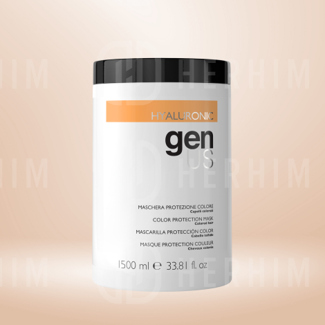 GENUS HYALURONIC wygładzająca maska do włosów farbowanych 1500 ml - 3