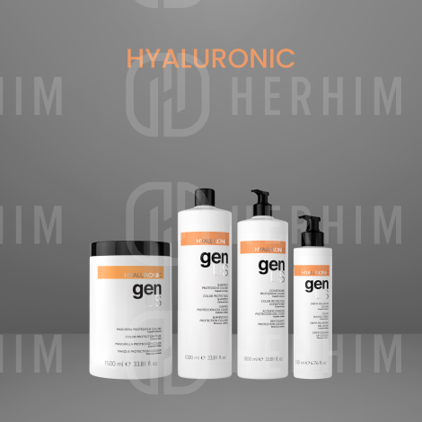 GENUS HYALURONIC wygładzający szampon do włosów farbowanych 1000 ml - 5