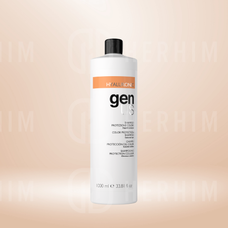 GENUS HYALURONIC wygładzający szampon do włosów farbowanych 1000 ml - 3