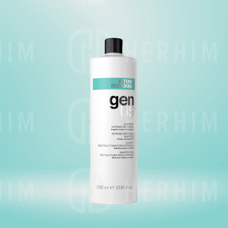 GENUS INTENSE RESTORING regenerujący szampon zniszczone włosy 1000 ml - 3