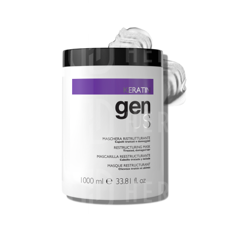 GENUS KERATIN regenerująca maska do włosów uszkodzonych 1000 ml - 2