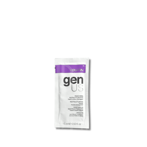 GENUS KERATIN regenerująca maska do włosów uszkodzonych 15 ml