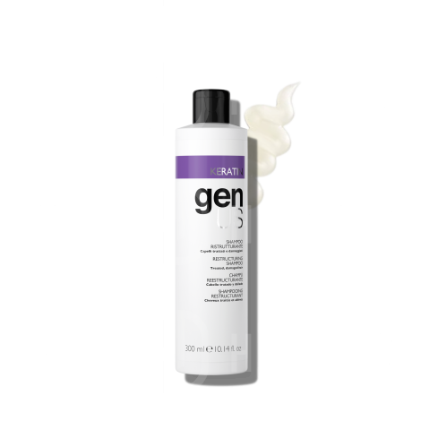 GENUS KERATIN regenerujący szampon do włosów uszkodzonych 300 ml - 2
