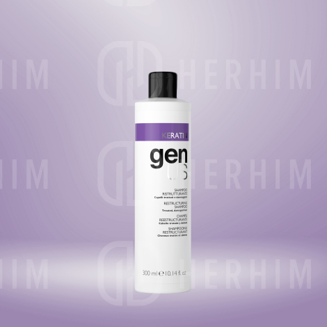 GENUS KERATIN regenerujący szampon do włosów uszkodzonych 300 ml - 3