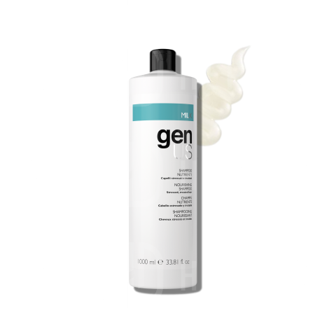 GENUS MILK intensywnie odżywczy szampon do włosów zestresowanych 1000 ml - 2