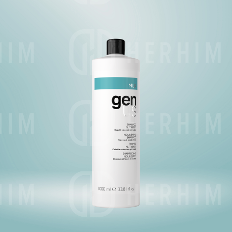 GENUS MILK intensywnie odżywczy szampon do włosów zestresowanych 1000 ml - 3