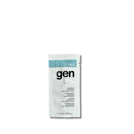 GENUS MILK intensywnie odżywczy szampon do włosów zestresowanych 15 ml