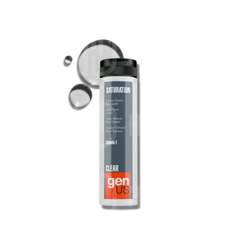GENUS SATURATION toner koloryzujący w żelu bez amoniaku 150 ml | Clear - 2