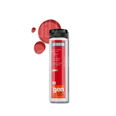 GENUS SATURATION toner koloryzujący w żelu bez amoniaku 150 ml | Red - 2