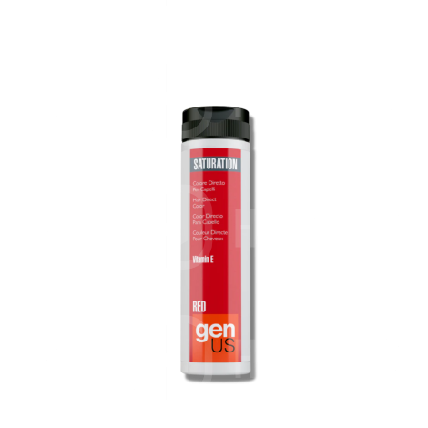 GENUS SATURATION toner koloryzujący w żelu bez amoniaku 150 ml | Red