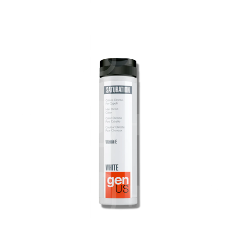 GENUS SATURATION toner koloryzujący w żelu bez amoniaku 150 ml | White