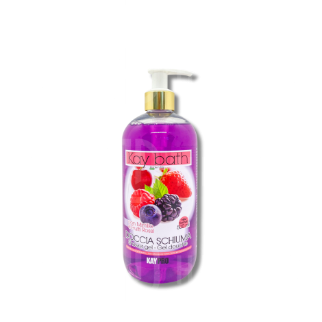 KAYPRO KAY BATH żel pod prysznic 500 ml | Borówka i Czerwone Jagody