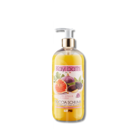 KAYPRO KAY BATH żel pod prysznic 500 ml | Mleko Figowe i Olejek Jojoba