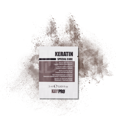 KAYPRO KERATIN regenerujące serum do włosów zniszczonych z keratyną 3 ml - 2