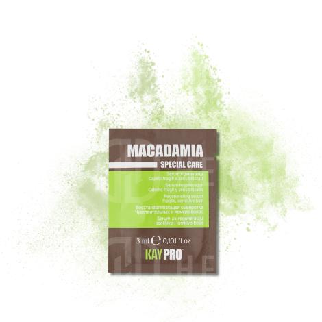 KAYPRO MACADAMIA regenerujące serum do włosów łamliwych z makadamią 3 ml - 2