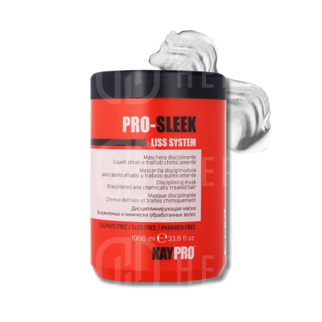 KAYPRO PRO-SLEEK wygładzająca maska do włosów puszących się 1000 ml - 2