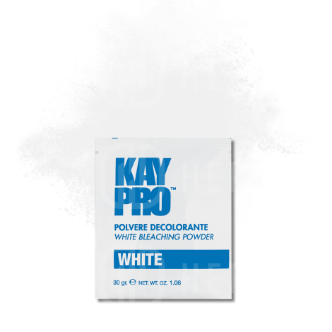 KAYPRO WHITE biały rozjaśniacz do włosów do 5-6 tonów 30 g - 2