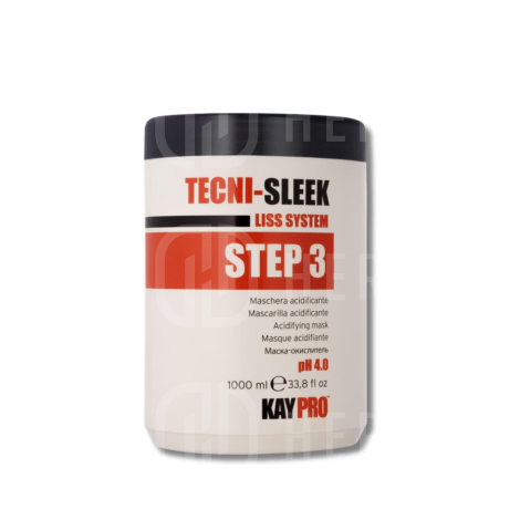 KAYPRO TECNI-SLEEK 3 zakwaszająca maska utleniająca do włosów 1000 ml