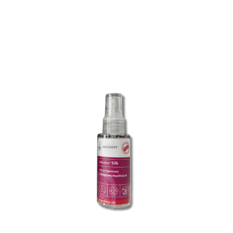 MEDISEPT VELODES Silk płyn do dezynfekcji rąk w sprayu 50 ml