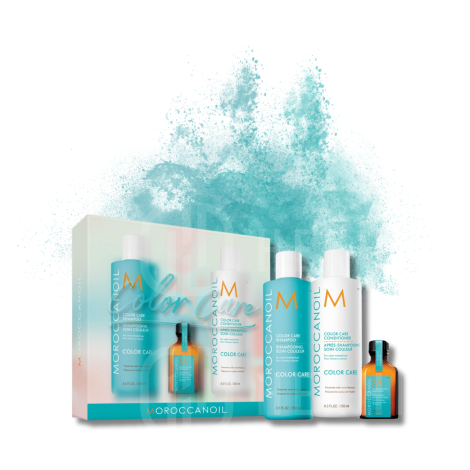 MOROCCANOIL COLOR CARE zestaw szampon + odżywka + olejek + balsam - 2