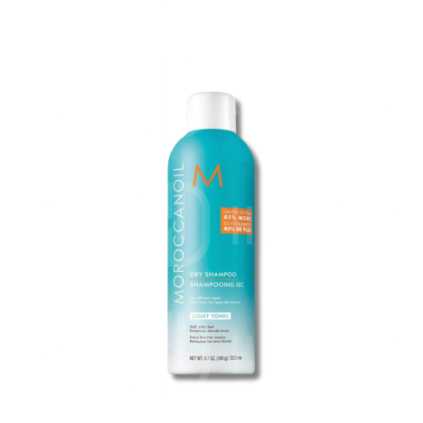 MOROCCANOIL Dry Shampoo Light Tones suchy szampon do włosów jasnych 323 ml