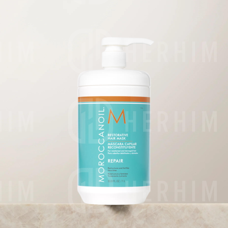 MOROCCANOIL REPAIR Mask odbudowująca maska do włosów zniszczonych 1000 ml - 2